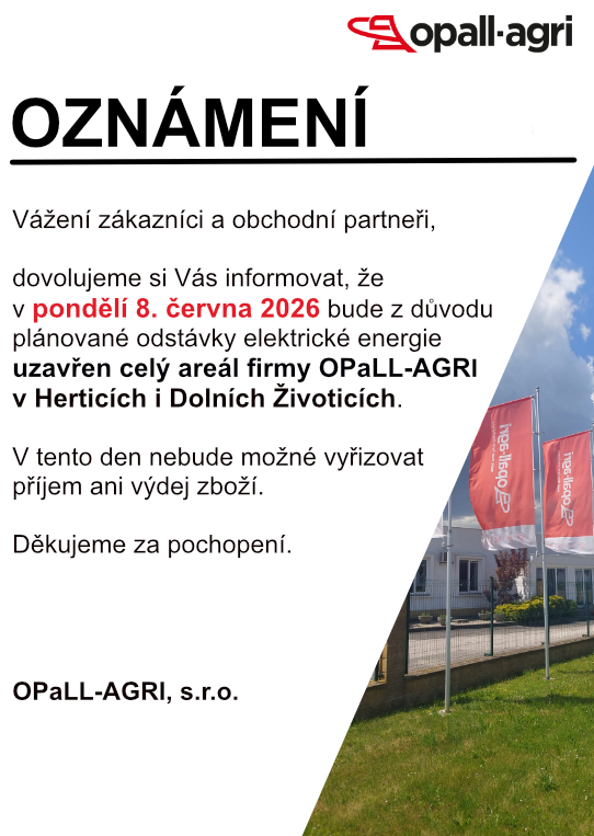 OZNÁMENÍ