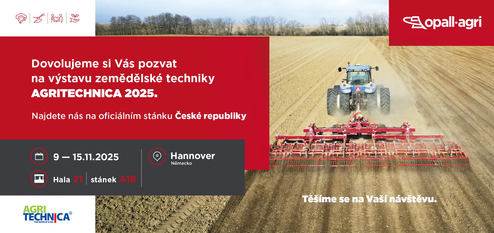 Pozvánka AGRITECHNIKA